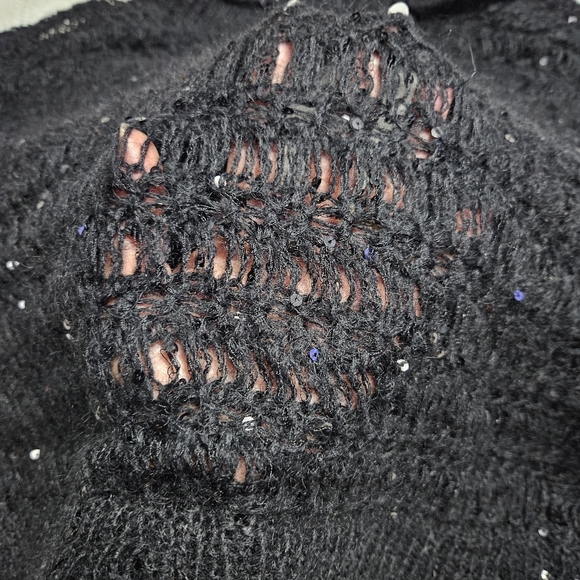 Express sweater shawl black size small - Picture 10 of 10